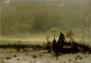 Am Weg Zur Kapelle by Friedrich Josef Nicolai Heydendahl