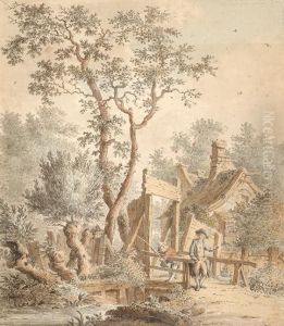 The House In The Forest by Bartholomaus Barbiers