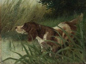 Hunting Dog by Arthur Heyer