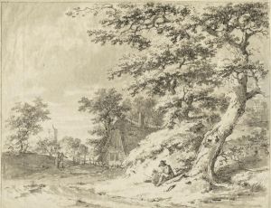 Dorfliche Landschaft by Pieter Bartholomeusz. Barbiers IV