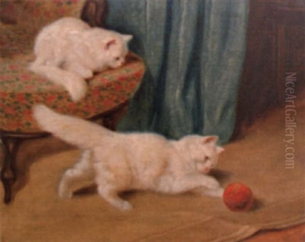 Katzen Mit Ball - view 1