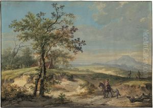 Weite Landschaft Mit Reiter by Pieter Bartholomeusz. Barbiers IV