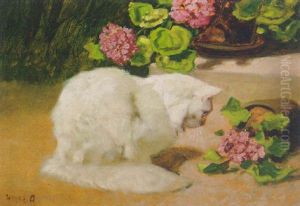 Admiring The Geraniums