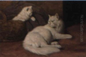 Persian Cats by Arthur Heyer