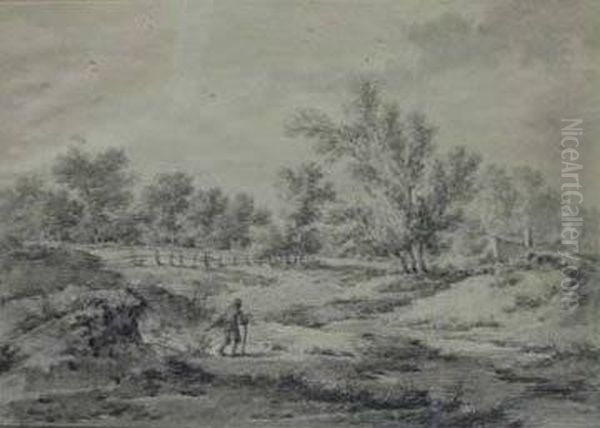 Travelers In A Landscape - view 1