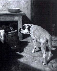 The Bulldog And The Puppet by Arthur Heyer