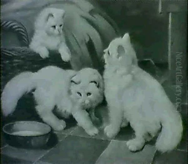 Drei Weisse Katzen - view 1