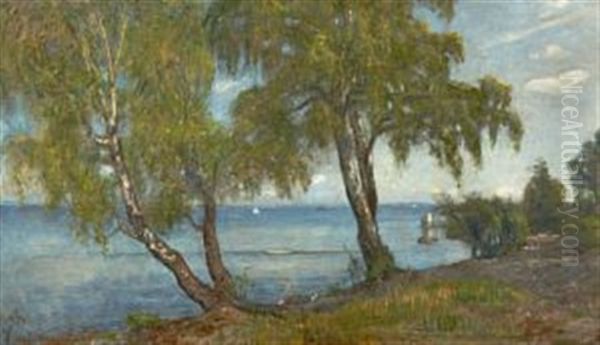 Fra Asgardstrand, Med Det Gamle Badehus - view 1