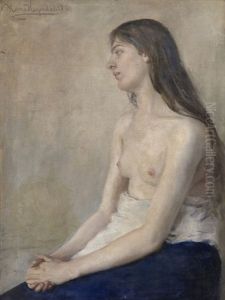 Nude by Hans Olaf Heyerdahl