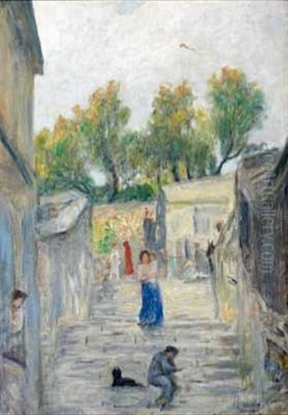 Mennesker I Trapp, Paris - view 1