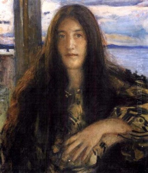 Portraet Av Fru Diriks - view 1
