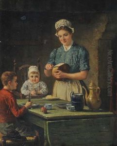 Dinner Time by Jean Arnould Heyermans