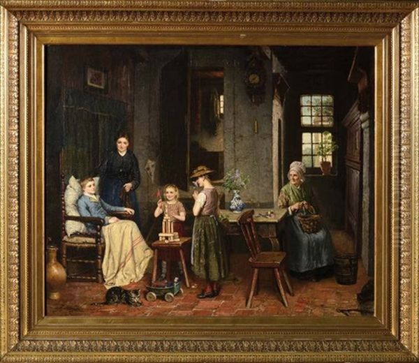Famille Dans Un Interieur - view 1