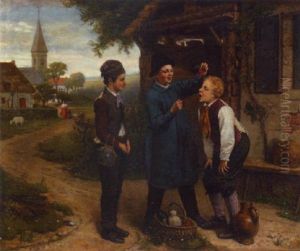 Childhood Pranks by Jean Arnould Heyermans
