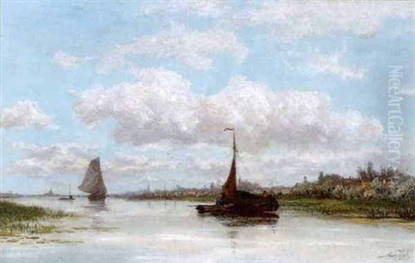 River Amstel, Amsterdam - view 1