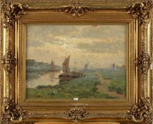 Paysage Hollandais by Adriaan Josef Heymans