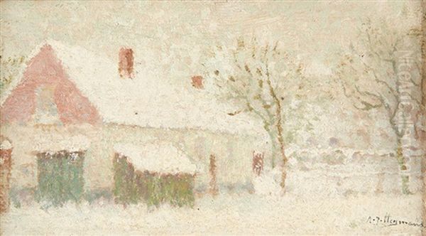 Ferme Sous La Neige - view 1