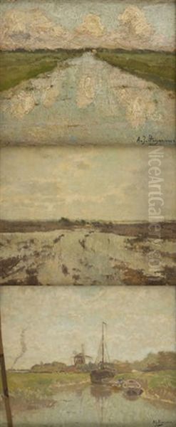 Canal (+ 2 Others, Various Sizes; 3 Works) - view 1