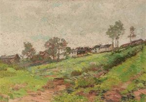 A Green Slope by Adriaan Josef Heymans
