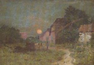 Coucher De Soleil Sur L'attelage Coucher De Soleil Sur L'attelage