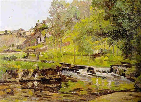 Rivierlandschap In De Ardennen - view 1