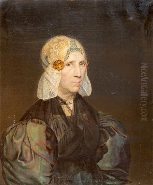 Lady In Traditional North-dutch Costume - view 1