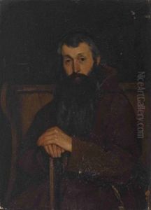 Bildnis Eines Franziskanermonchs by August Heyn