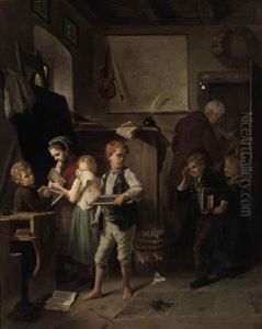 The School Room by August Heyn