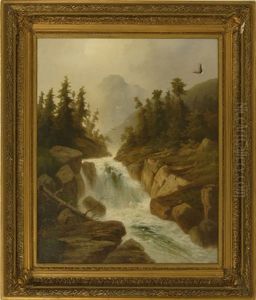 Gebirgsbach (mountain Stream) by Ernst Heyn