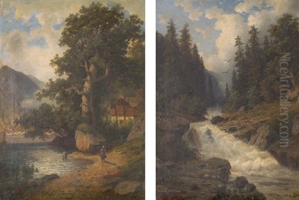 Wildbach (+ Am Gebirgssee; Pair) - view 1
