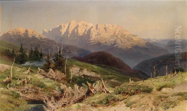 Weite Gebirgslandschaft, Blick Auf Den Zahmen Kaiser ? - view 1