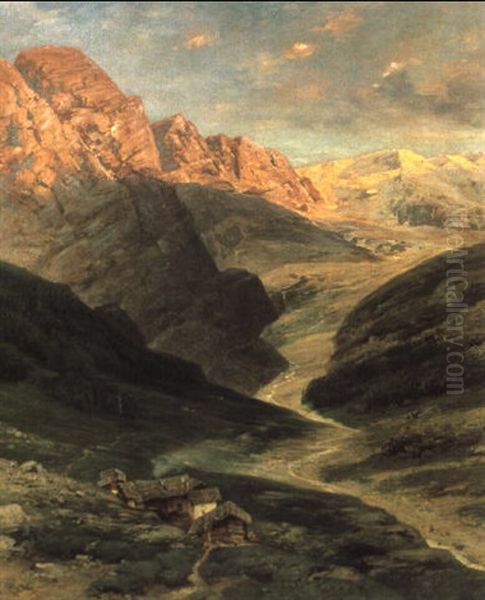 Gehoft In Den Dolomiten - view 1
