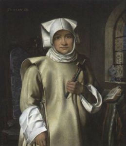 Nonne Mit Kreuz