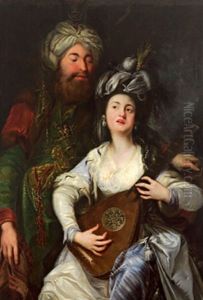 Roxana Und Der Sultan by Anton Hickel