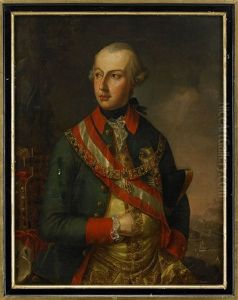 Portratt Av Josef Ii Av Osterrike (1741-90) Portratt Av Josef Ii Av Osterrike (1741-90)