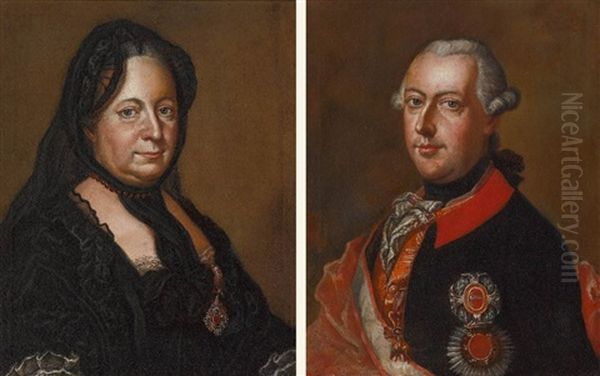 Maria Theresia - Kaiser Joseph Ii. (pair) - view 1