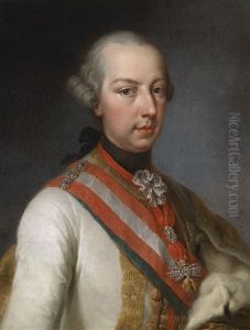 Bildnis Kaiser Joseph Ii. Als Mitregent Seiner Mutter by Joseph Hickel