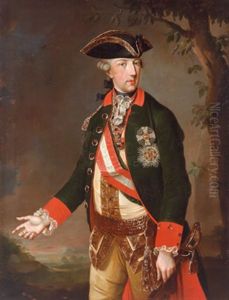 Bildnis Kaiser Josef Ii. In Einer Landschaft