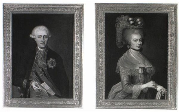 Portrait Of A Gentleman Wearing The Order Of The Golden Fleece - view 1