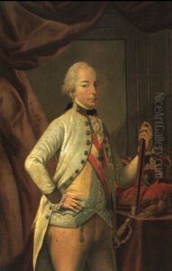 Bildnis Kaiser Leopolds Ii., Grosherzog Von Toskana by Joseph Hickel