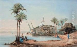 Paysage Anime Pres Du Caire