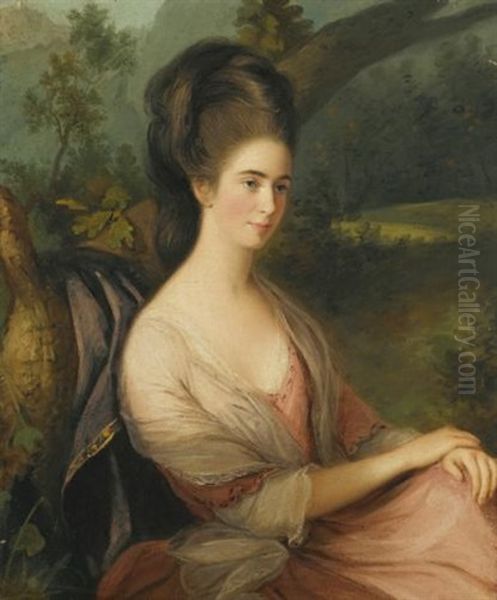 Portrait Of Miss Charlotte Dee, Later Lady Nugent - view 1
