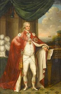 Portrait Of George, 1st Earl Macartney, Wearing The Robes And Insignia Of The Order Of The Bath