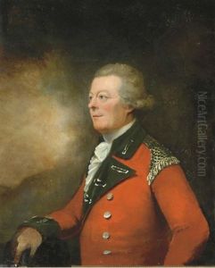 Portrait Of An Officer (captain R. Stuart?), Half-length, In A Red Coat Portrait Of An Officer (captain R. Stuart?), Half-length, In A Red Coat