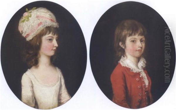 Portrait Of A Young Boy (+ Portrait Of A Young Girl; Pair) - view 1