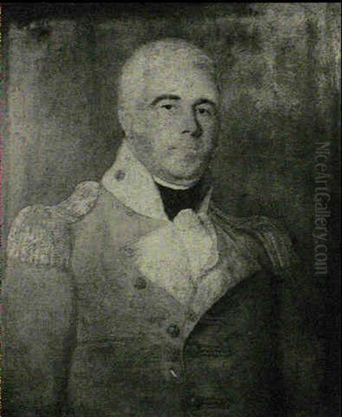 Portrait Of An Officer, Bust Length - view 1