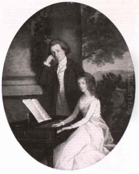 Portrait Of A Gentleman And His Wife - view 1