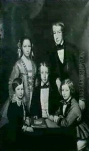 Portrait De Famille by Fritz Hickmann