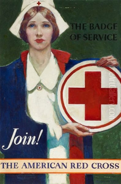 The Badge Of Service (+ The Badge Of Service Poster Print; 2 Works) - view 1