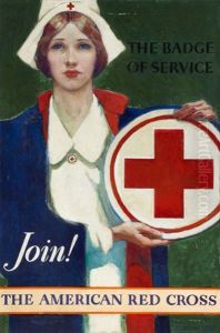 The Badge Of Service (+ The Badge Of Service Poster Print; 2 Works)